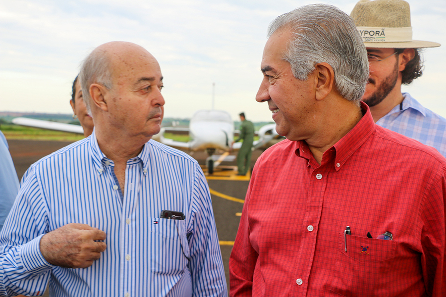 Center prefeito gilberto garcia e governador reinaldo azambuja
