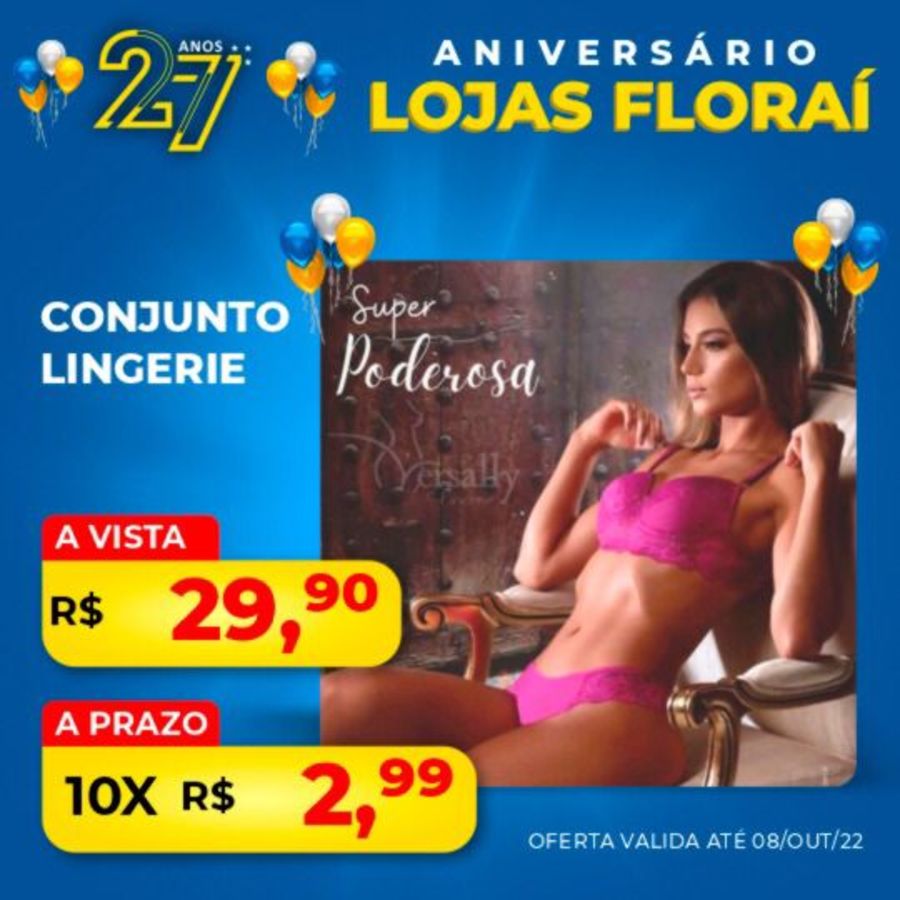 Lingerie open bra  Black Friday Casas Bahia