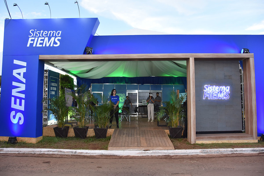 Center fiems senai expogrande estande